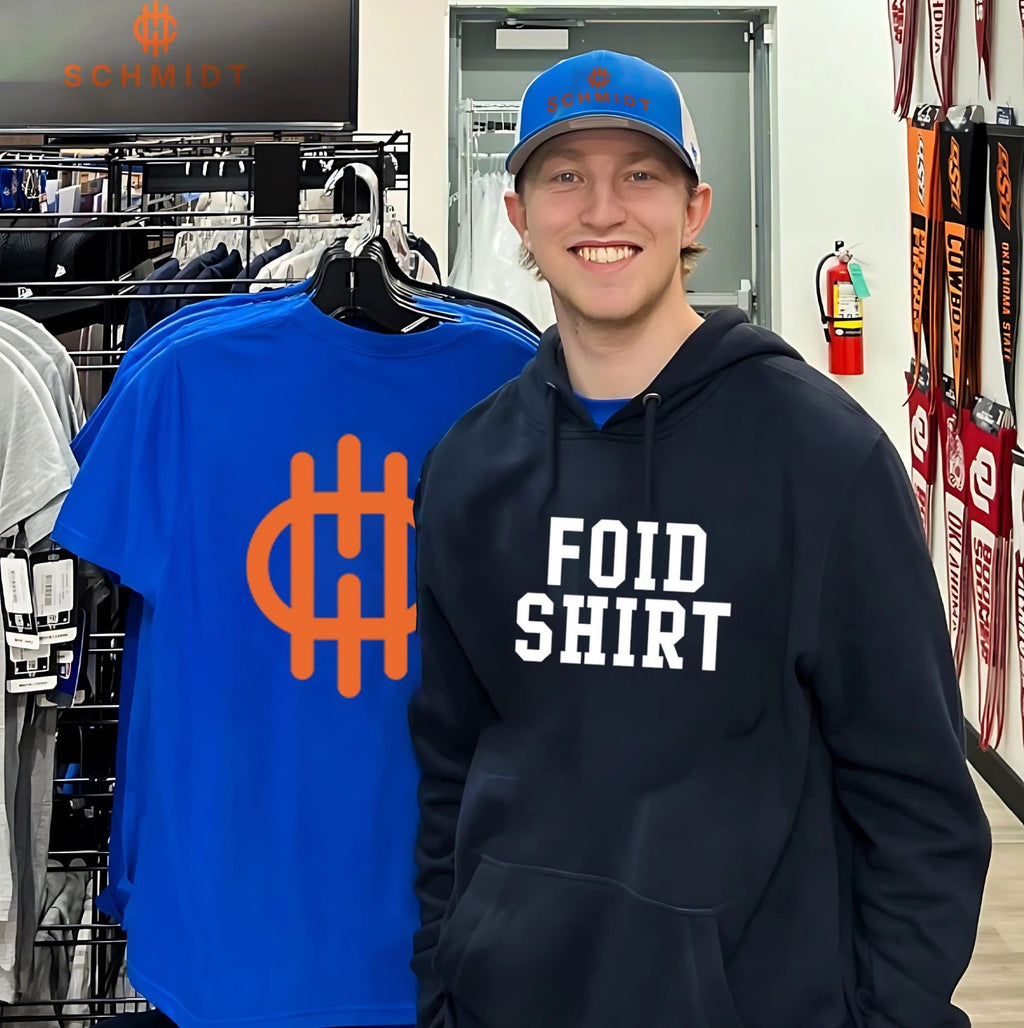 Foid slang internet culture typography shirt