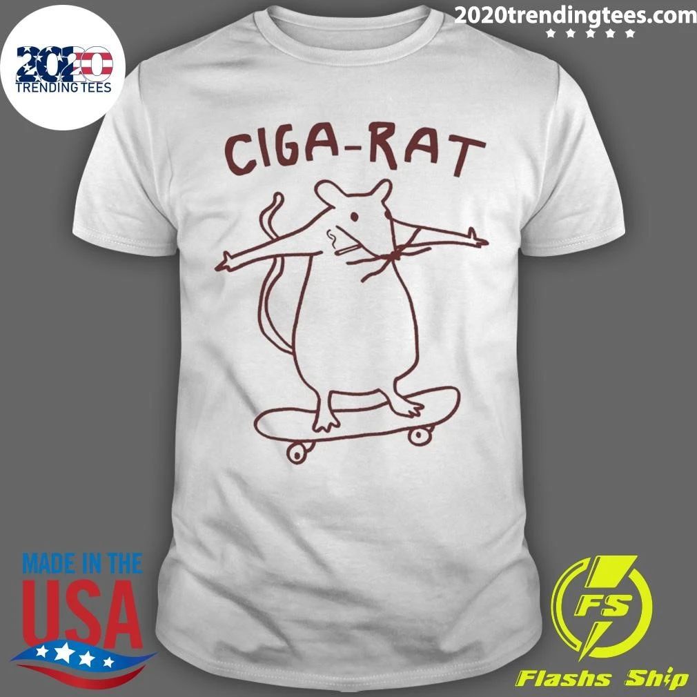 I Need A Rigarette Ciga-Rat Shirt