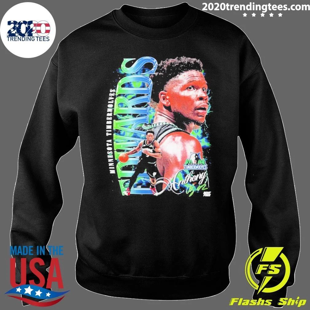 Anthony Edwards Minnesota Timberwolves Signature Player Collage Shirt