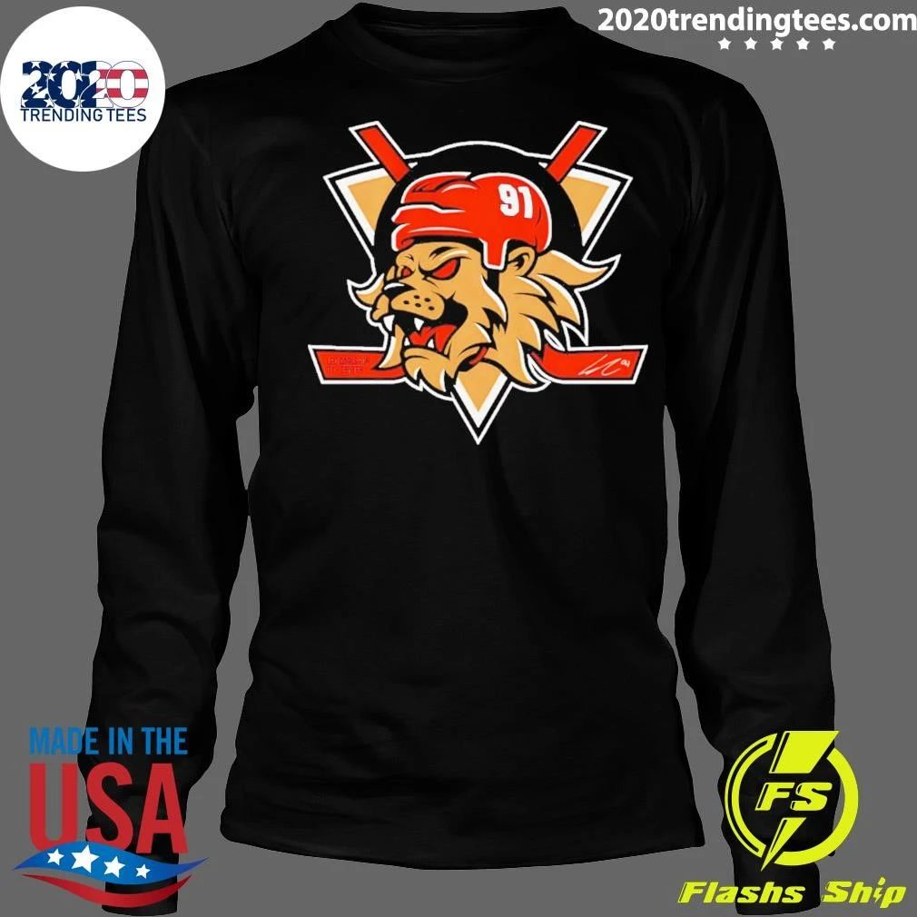 Leo Carlsson Anaheim Ducks Lion shirt
