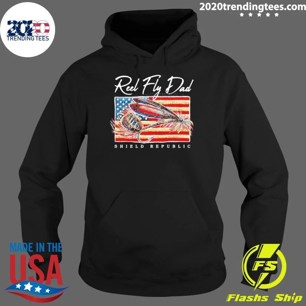 Reel Fly Dad Shield Republic Outdoors Shirt