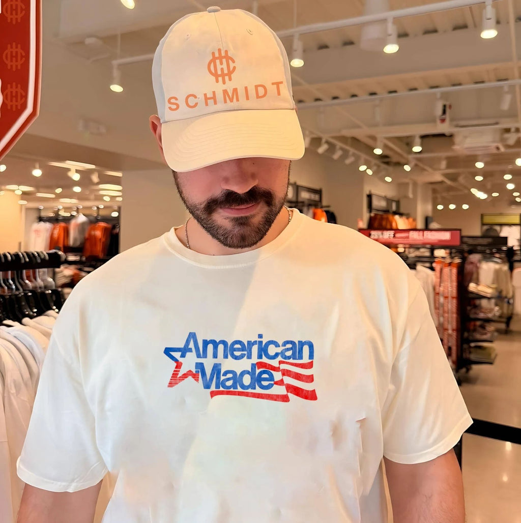 American made American flag shirt