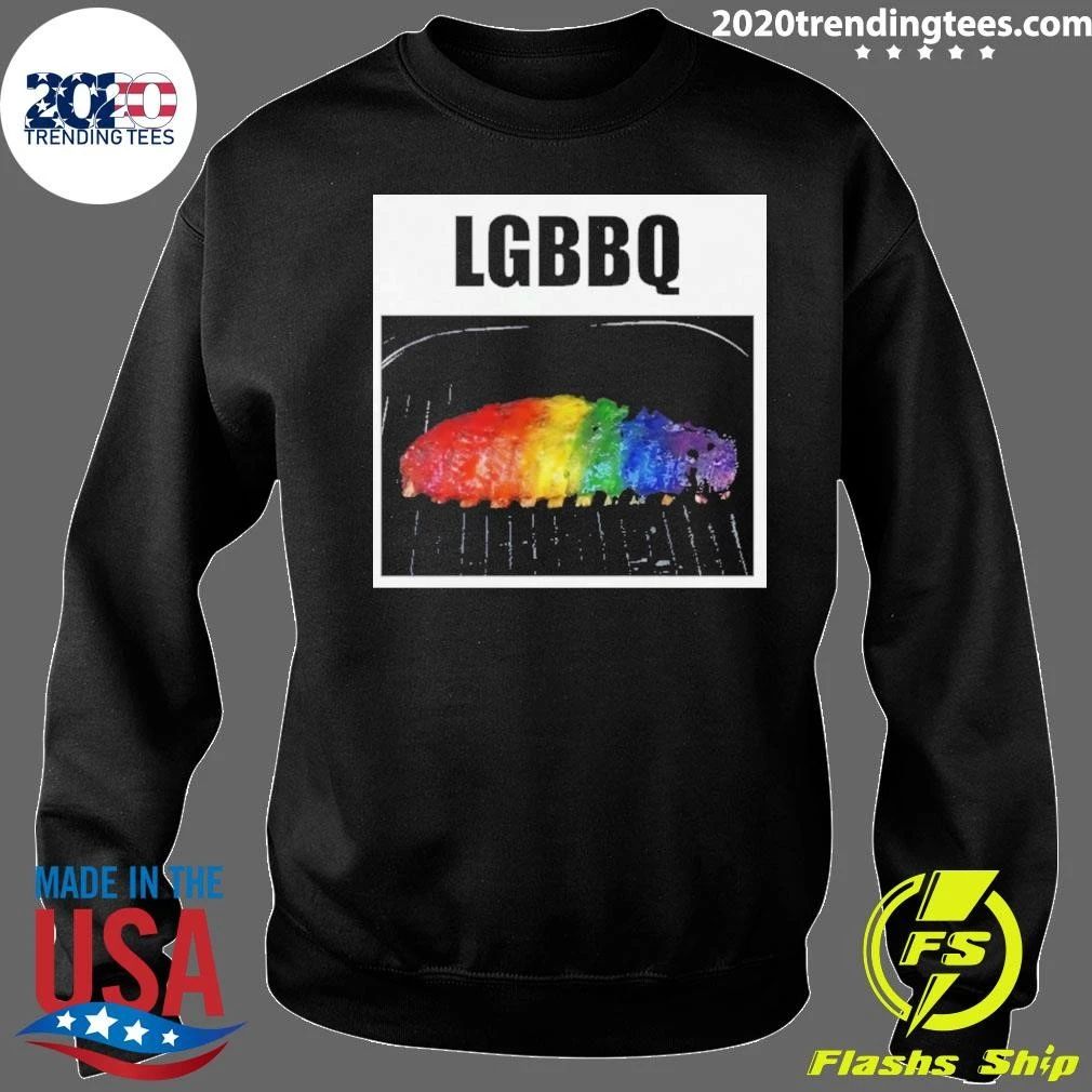 Lgbbq Steak Pride Color Shirt