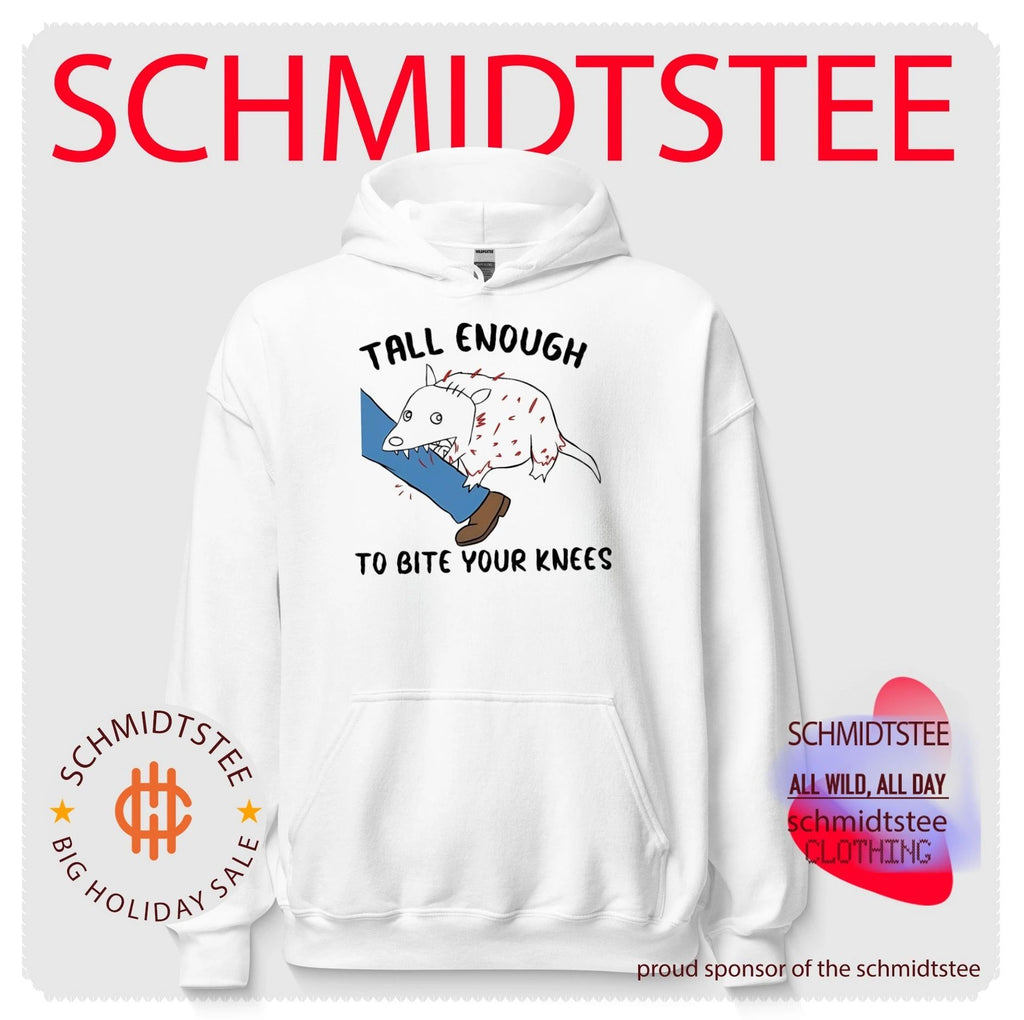 Opossum tall enough to bite your knees shirt