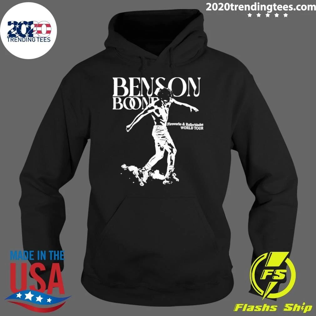 Benson Boone Fireworks And Rollerblades World Tour 2026 Vintage Shirt