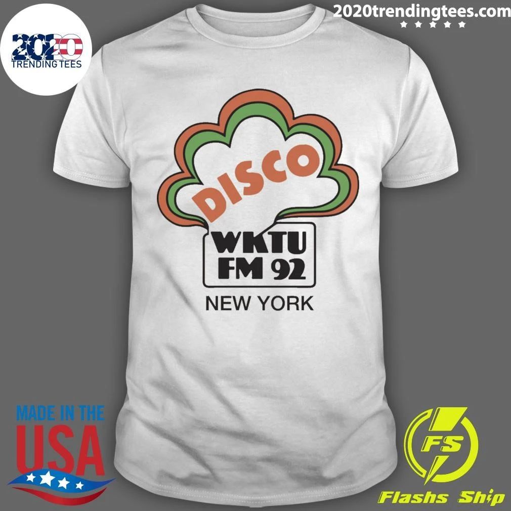 Disco 92 WKTU-FM 92 New York Radio Station Shirt