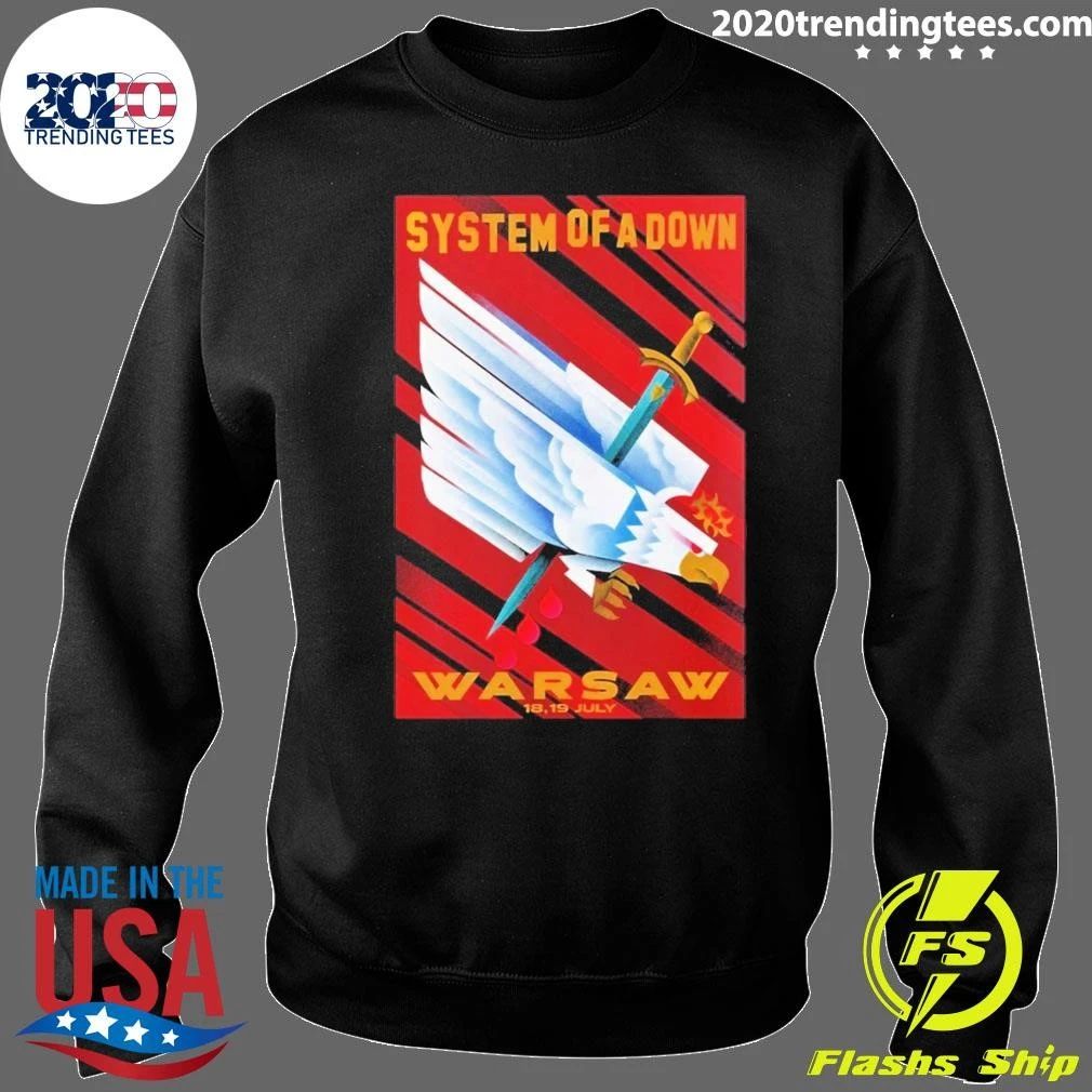 System Of A Down SOAD Warsaw Poland PGE Narodowy 18-19 July 2026 Shirt
