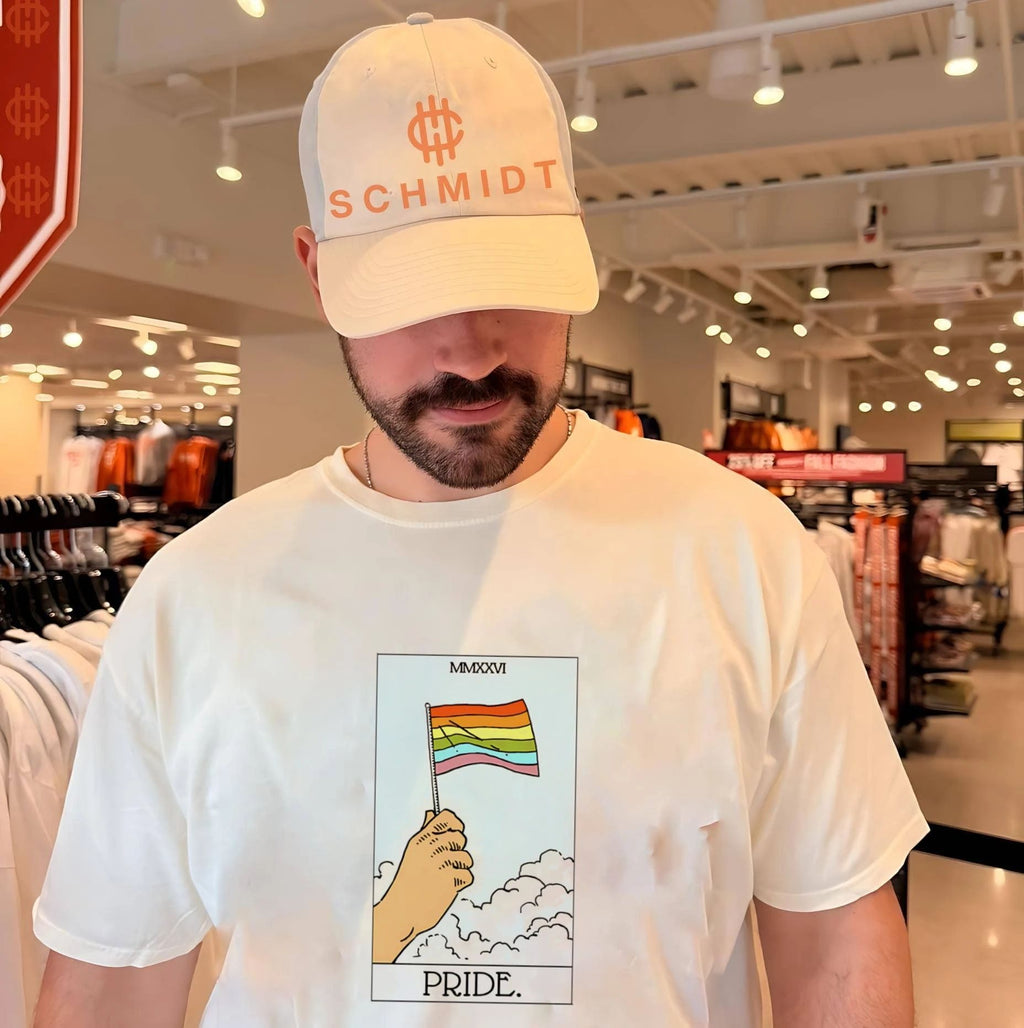 Pride Tarot rainbow flag shirt