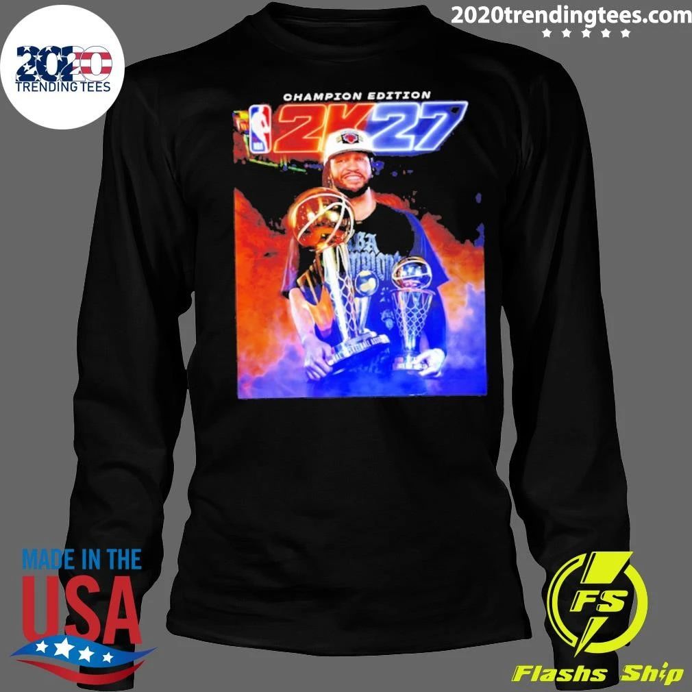 Jalen Brunson 2026 Nba 2k27 Champion Shirt