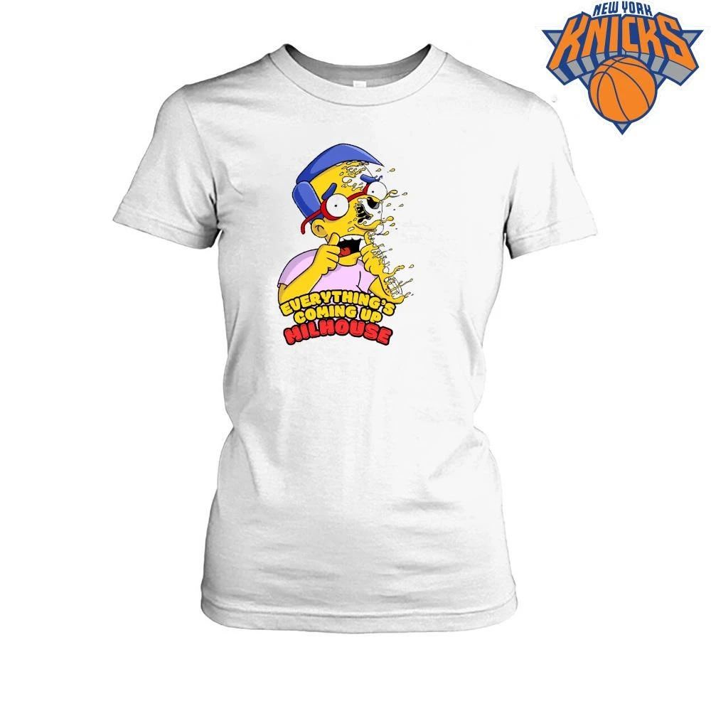 Everythings Coming Up Milhouse Trippy Melting Face Acid Pop Art Cartoon shirt