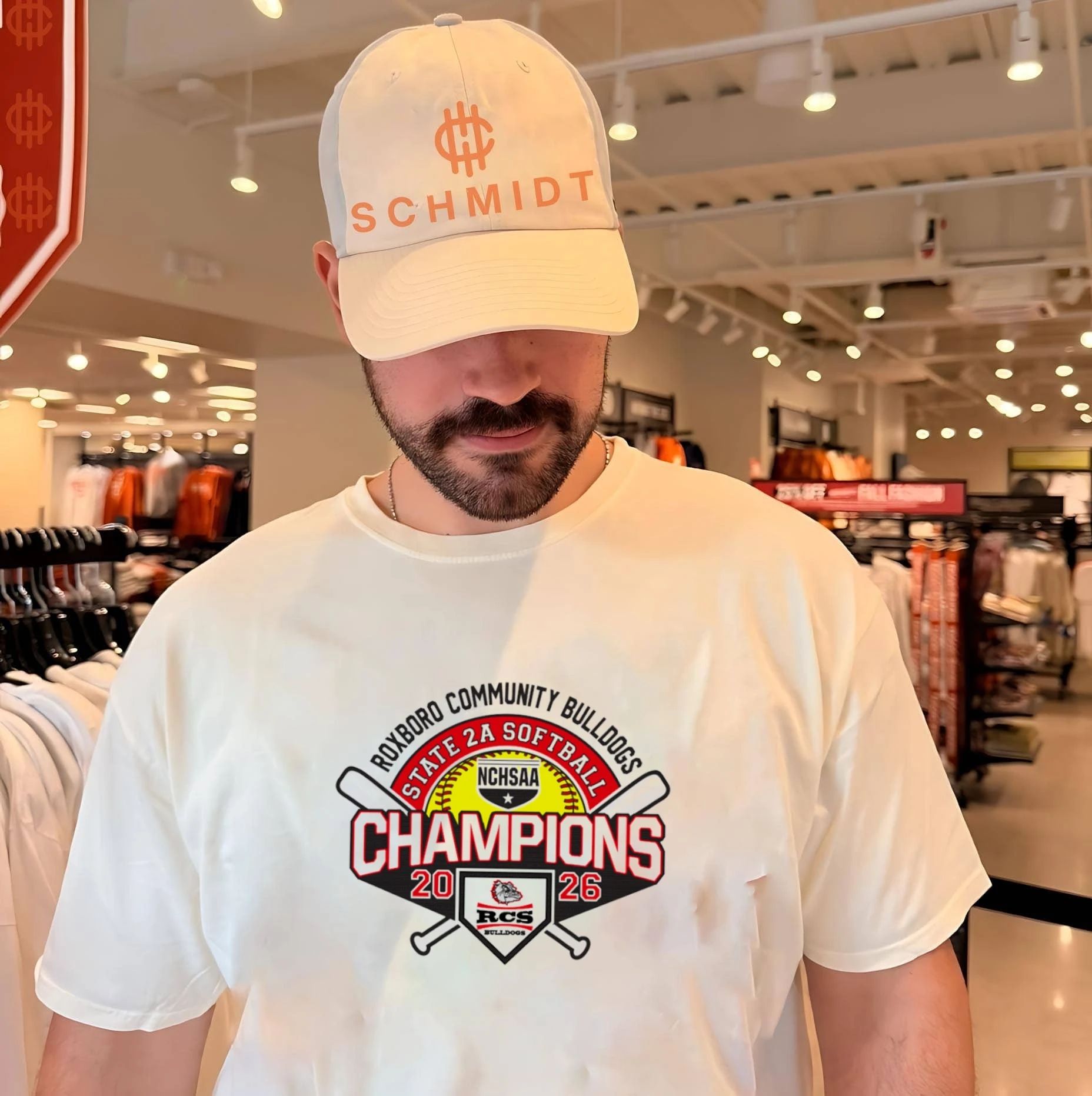 Roxboro Community Bulldogs 2026 NCHSAA State 5A Softball Champions shirt
