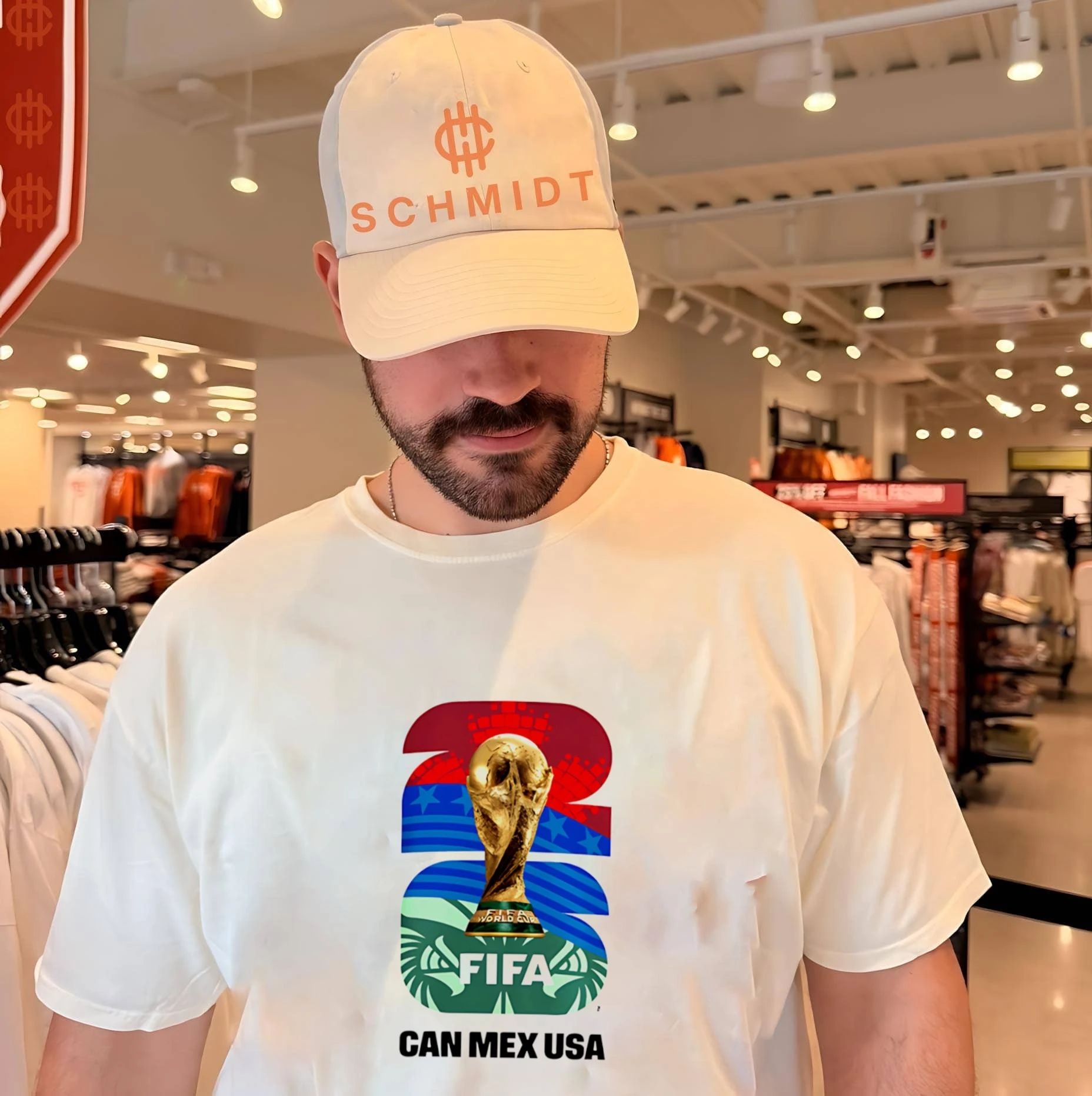FIFA Can Mex USA World Cup Host City 2026 shirt