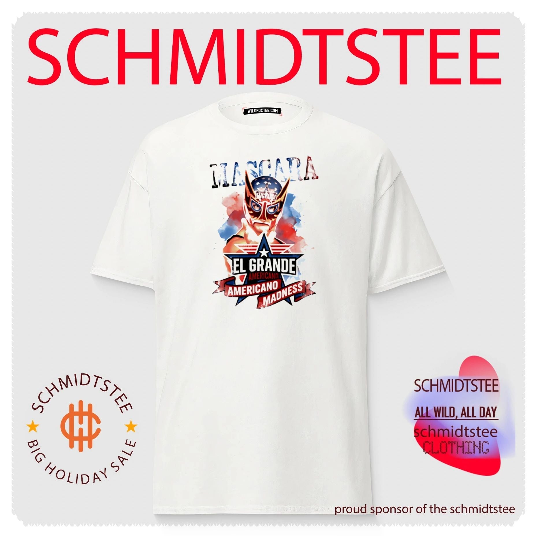 El Grande Americano Madness Mascara shirt