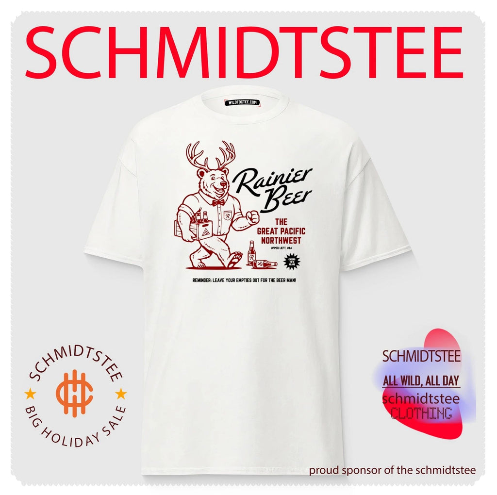 Rainier Beer Natural Bearer of Brews Pacific Northwest shirt