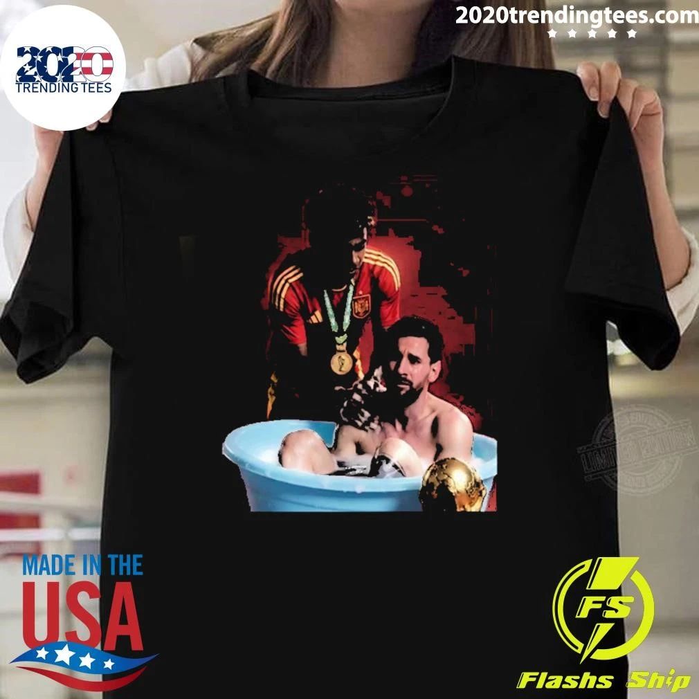 Lamine Yamal and Messi Cry World Cup 2026 Shirt