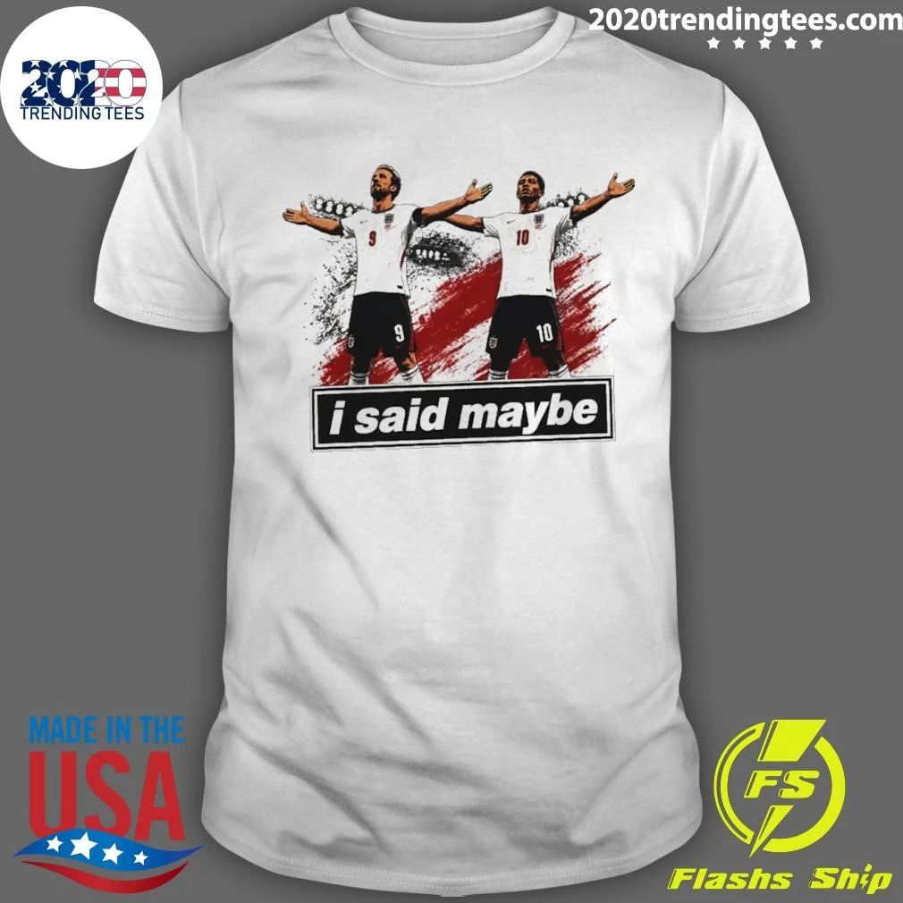 Jude Bellingham And Harry Kane Oasis I Said Maybe England World Cup 2026 Shirt