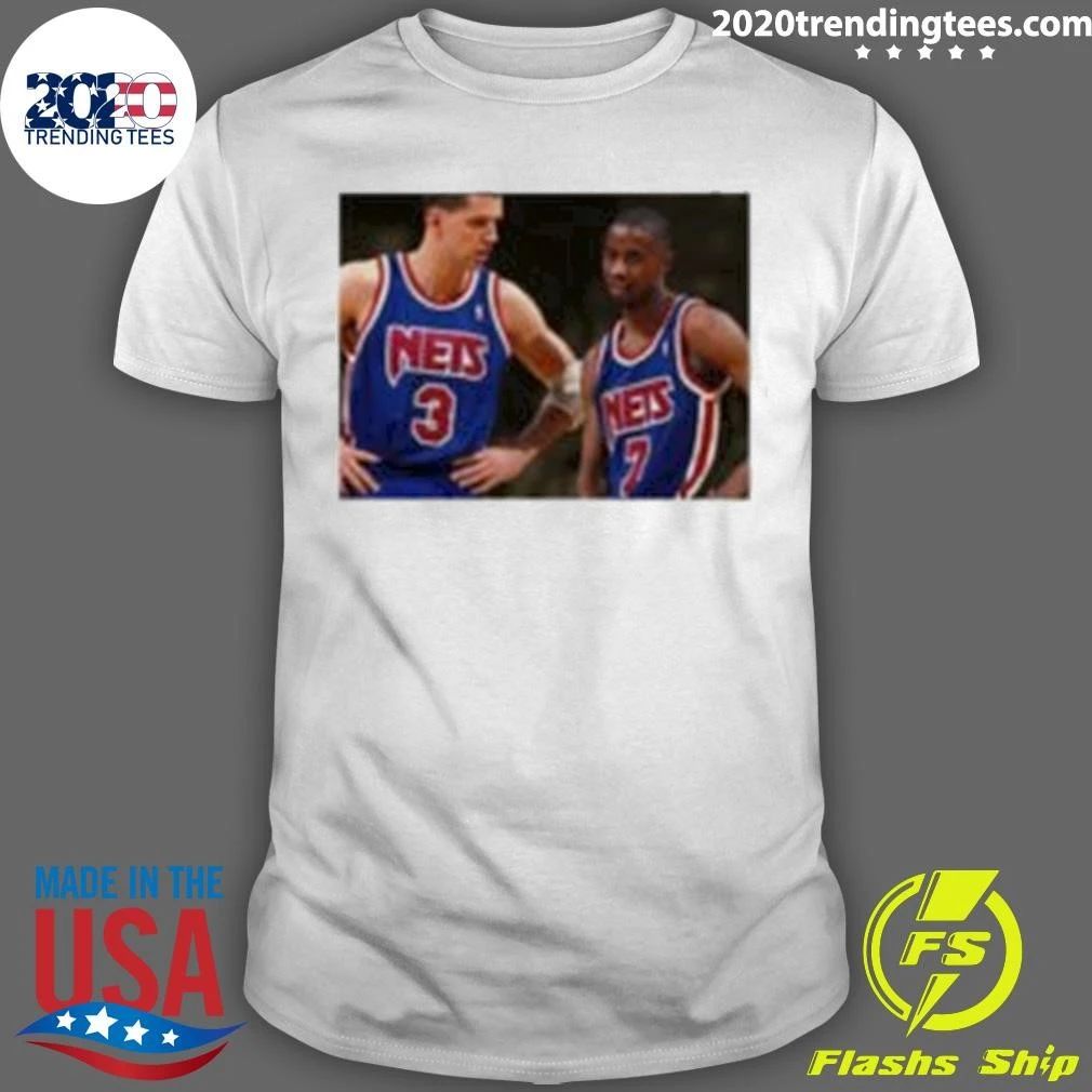 Dražen Petrović and Kenny Anderson Shirt