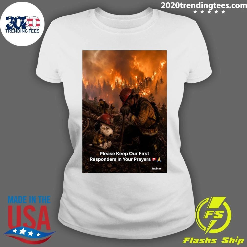 Please Keep Our First Responders in Your Prayers Shirt