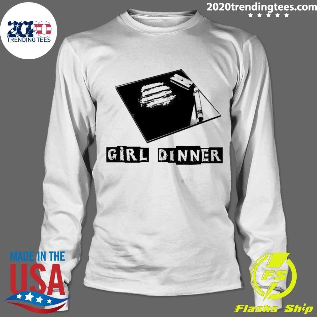 Girl Dinner Prohibited Substances Vintage Shirt