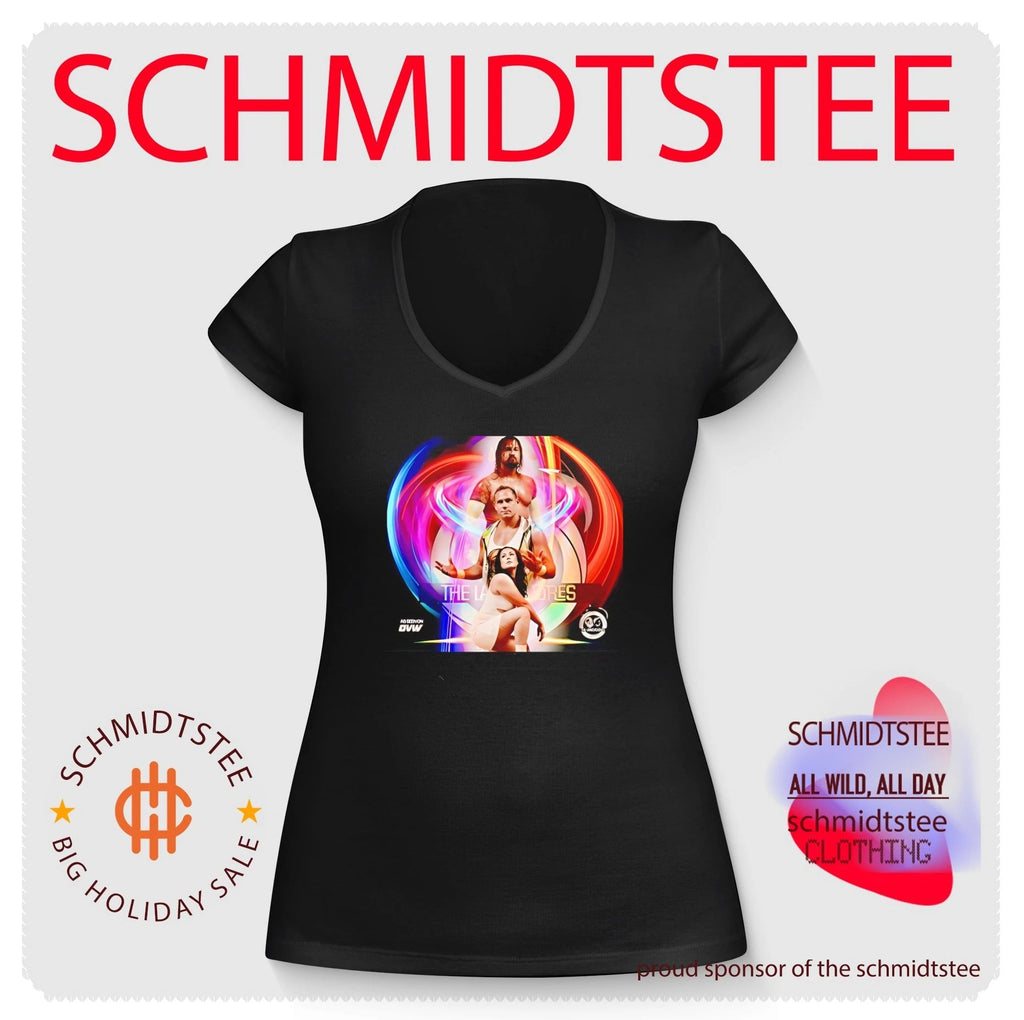 The Lancadores Kenny B wrestlers neon shirt