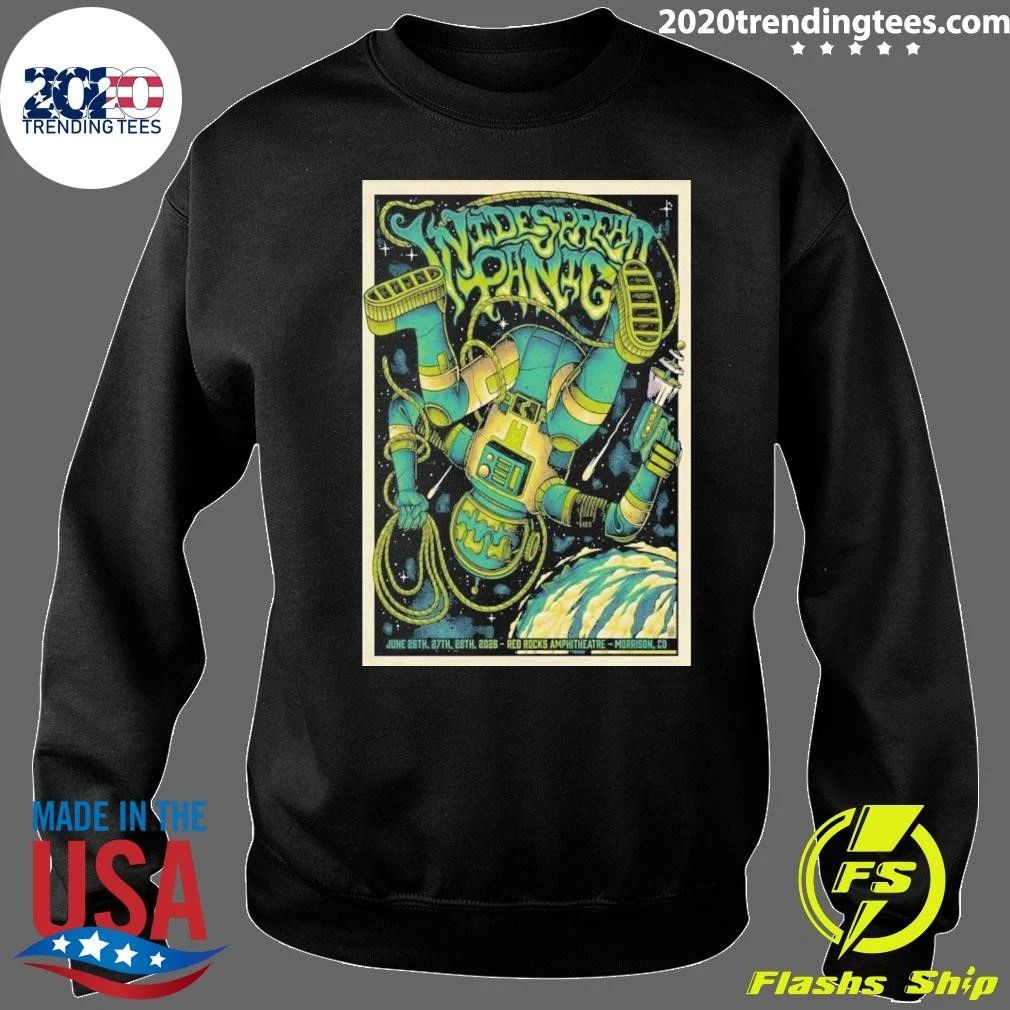 Widespread Panic Red Rocks Shows In Morrison Co On June 26-27 2026 Poster Shirt