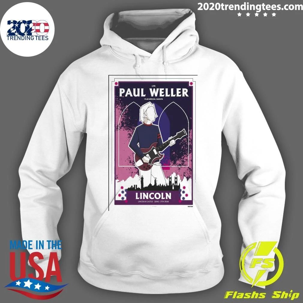 Paul Weller Lincoln Castle Tour 2026 Shirt