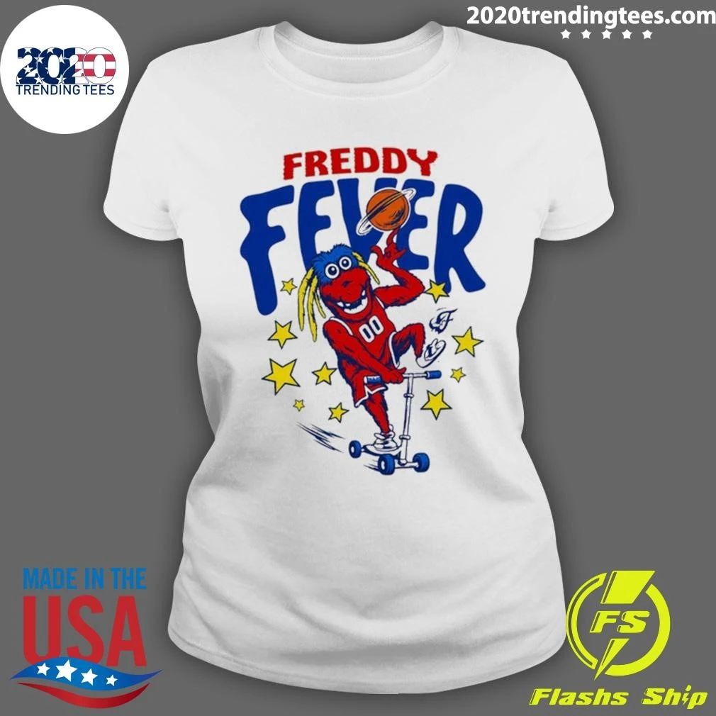 Indiana Fever Freddy Fever Scooter Tee Shirt
