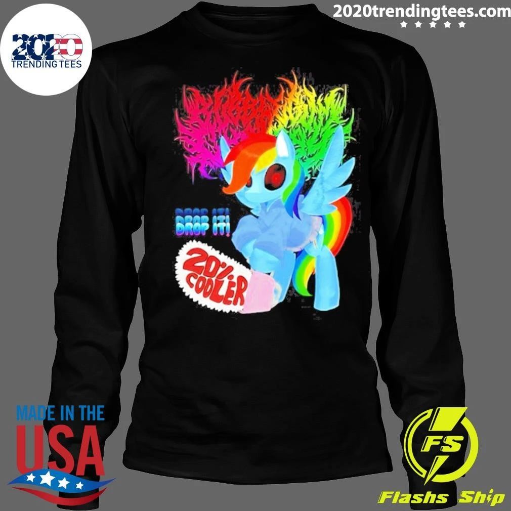 Bubblegum Chainsaw Rainbow Dash 20% Cooler Shirt