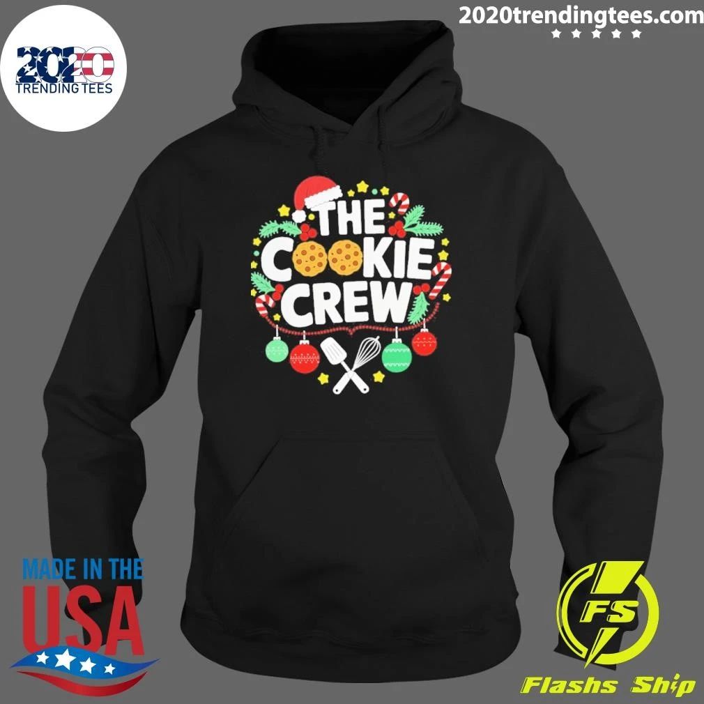 The Cookie Crew Christmas Baking Cookies Shirt