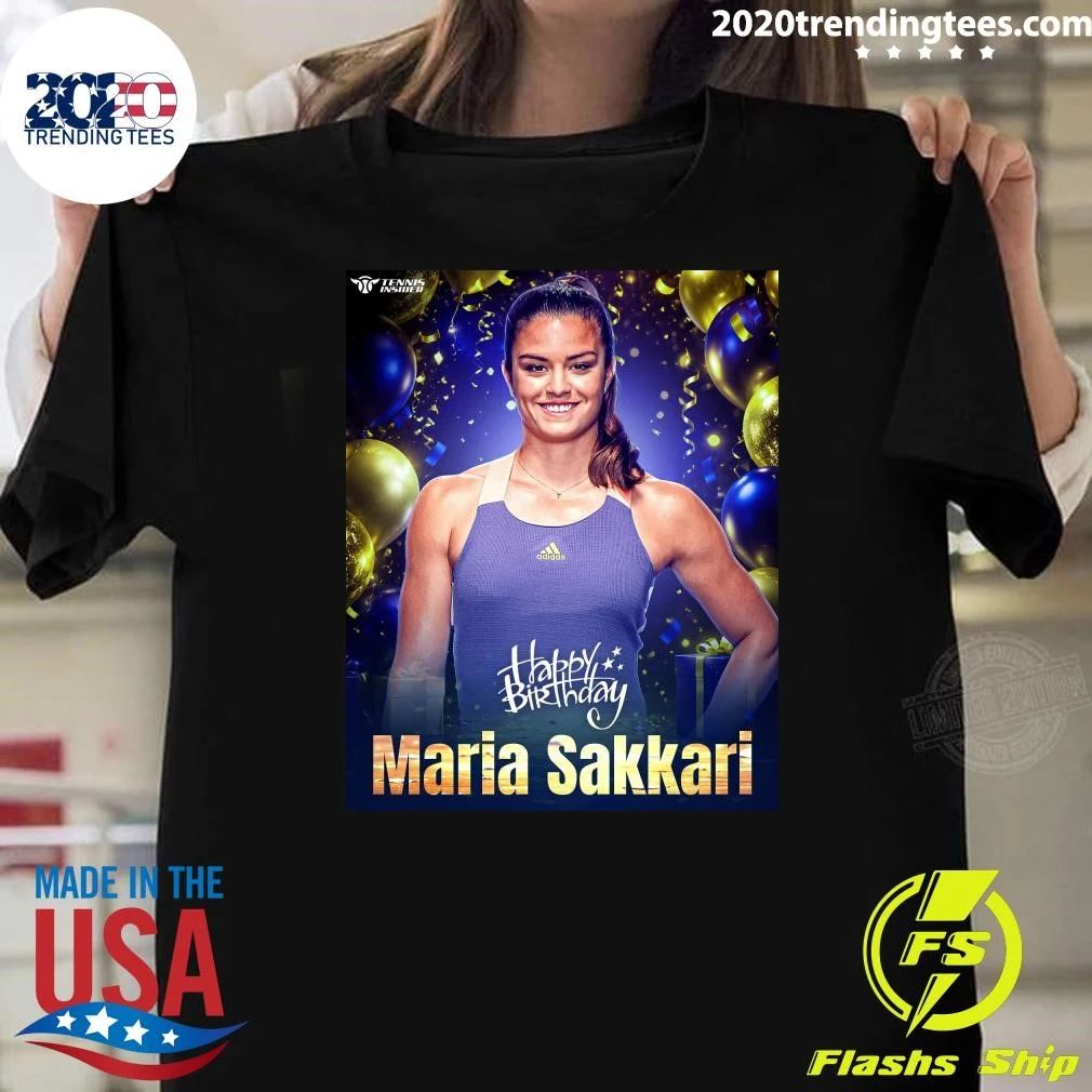 Happy Birthday to Maria Sakkari Shirt