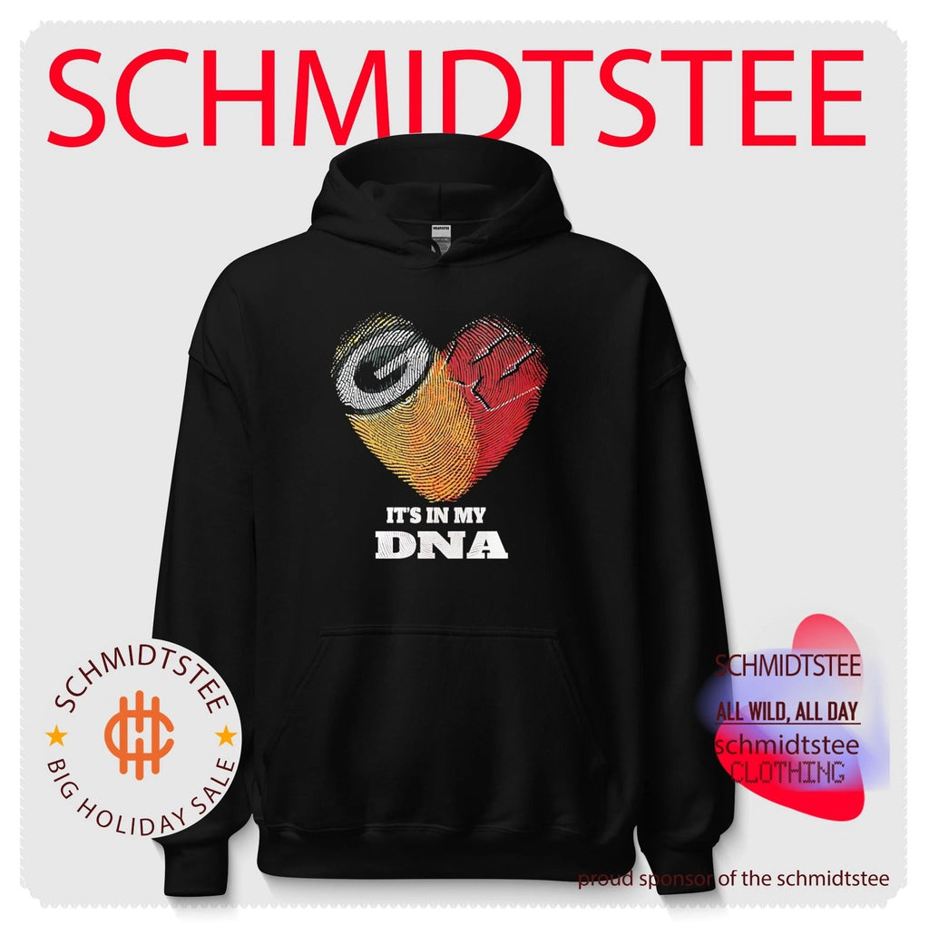 Green Bay Packers and Wisconsin Badgers it’s in my DNA vintage shirt