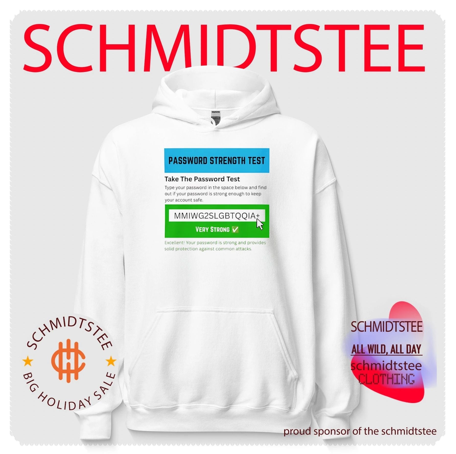 Password Strength Test Very Strong cybersecurity shirt