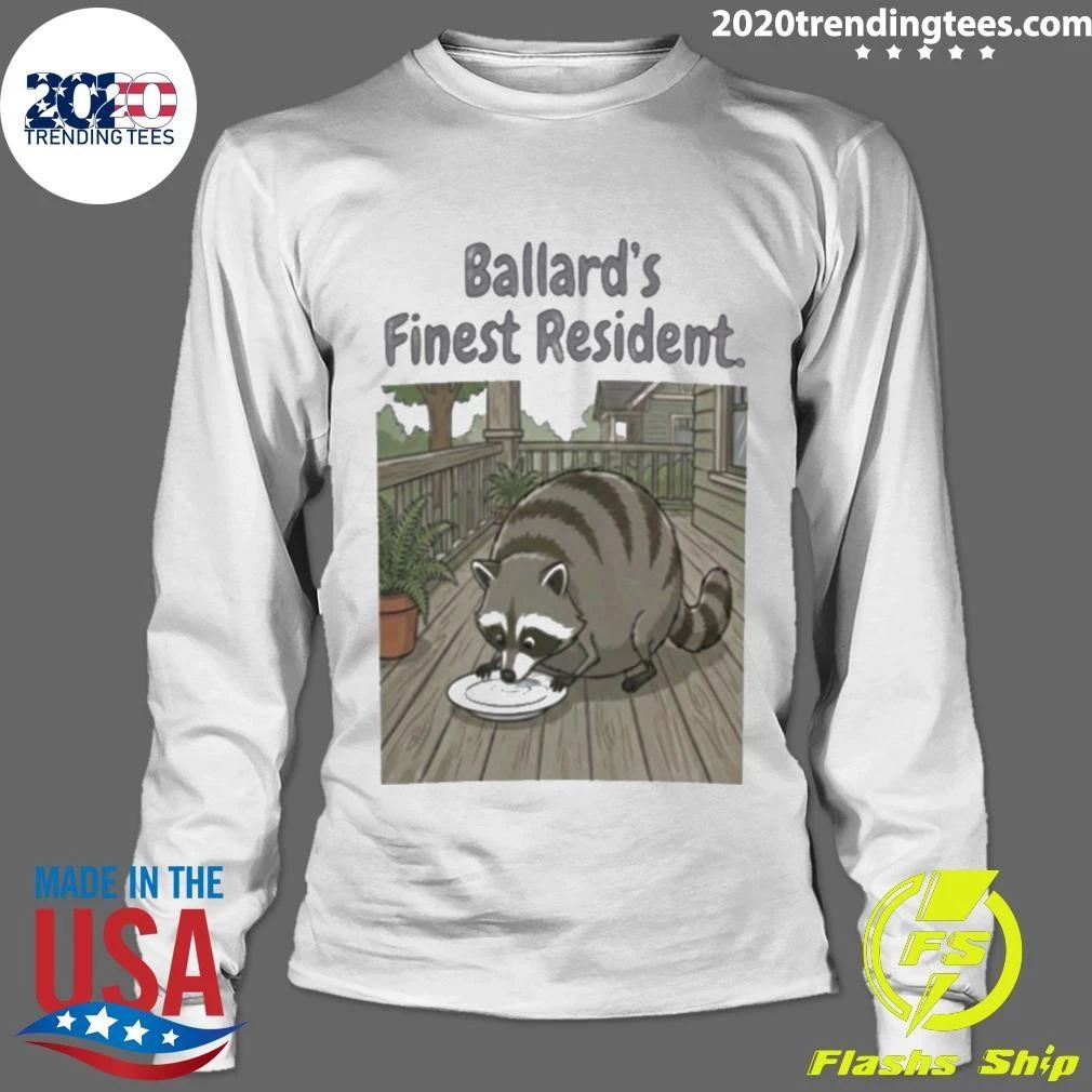 Raccoon Jimothy Ballard’s Finest Resident Shirt