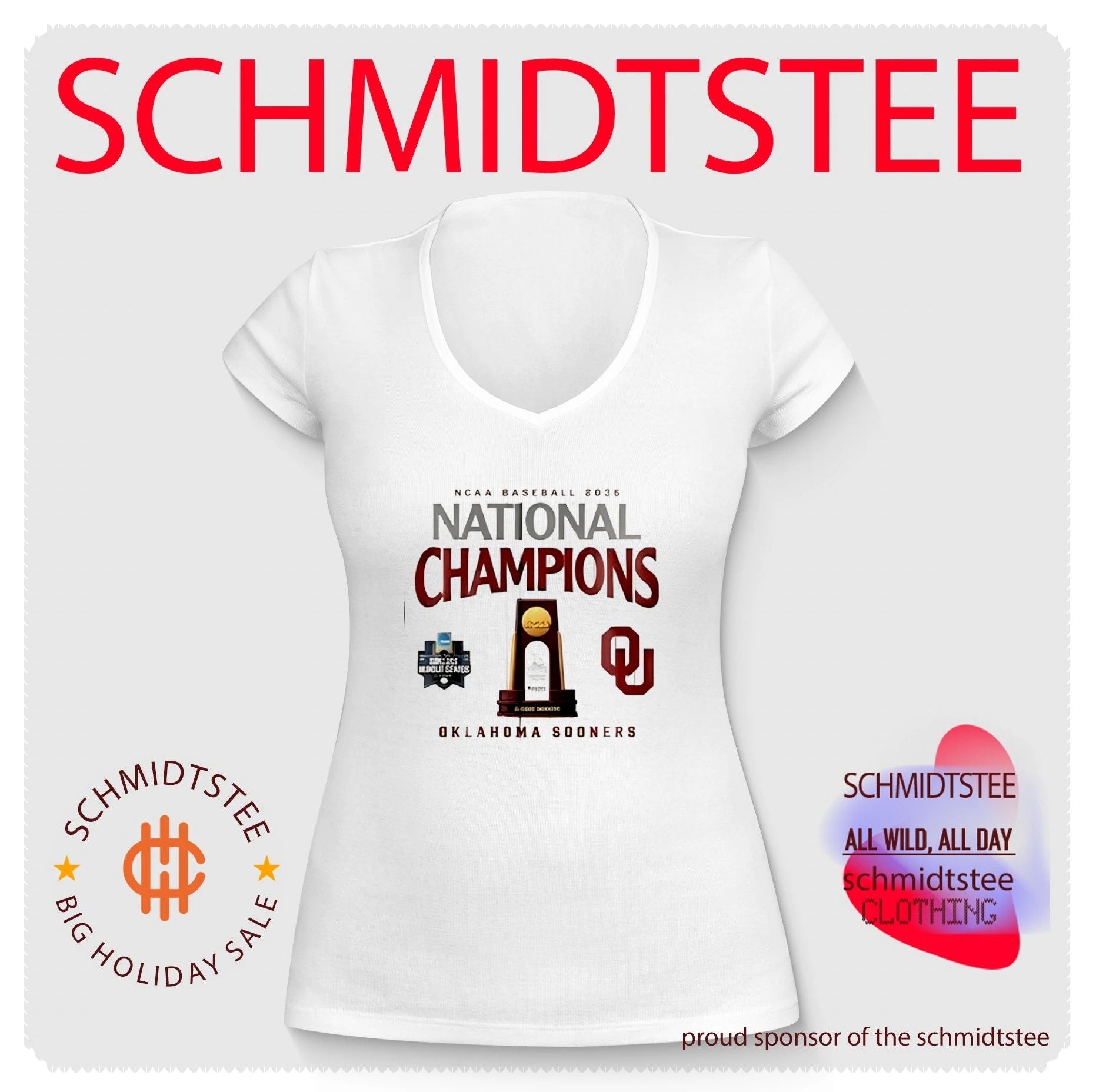 Oklahoma Sooners Baseball 2026 NCAA National Champions shirt