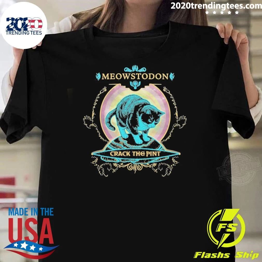 Cats and Metal Burzik Meowstodon Shirt