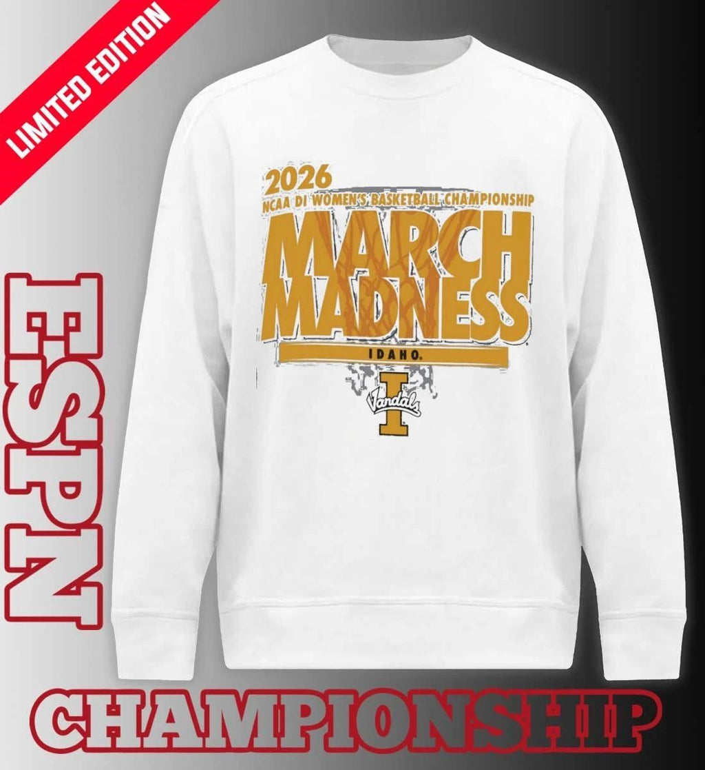 Idaho Women’s Basketball Single Team 2026 NCAA March Madness Shirt