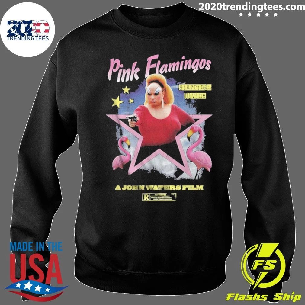 Divine Pink Flamingos John Waters Cult Movie Shirt