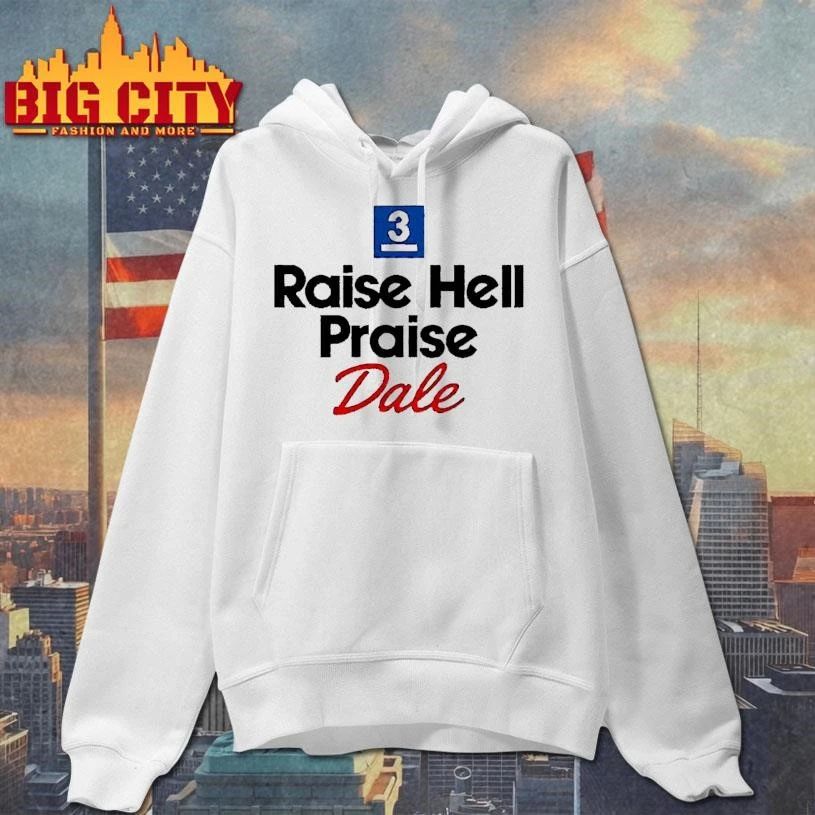 Raise Hell Praise Dale Earnhardt 3 White Shirt