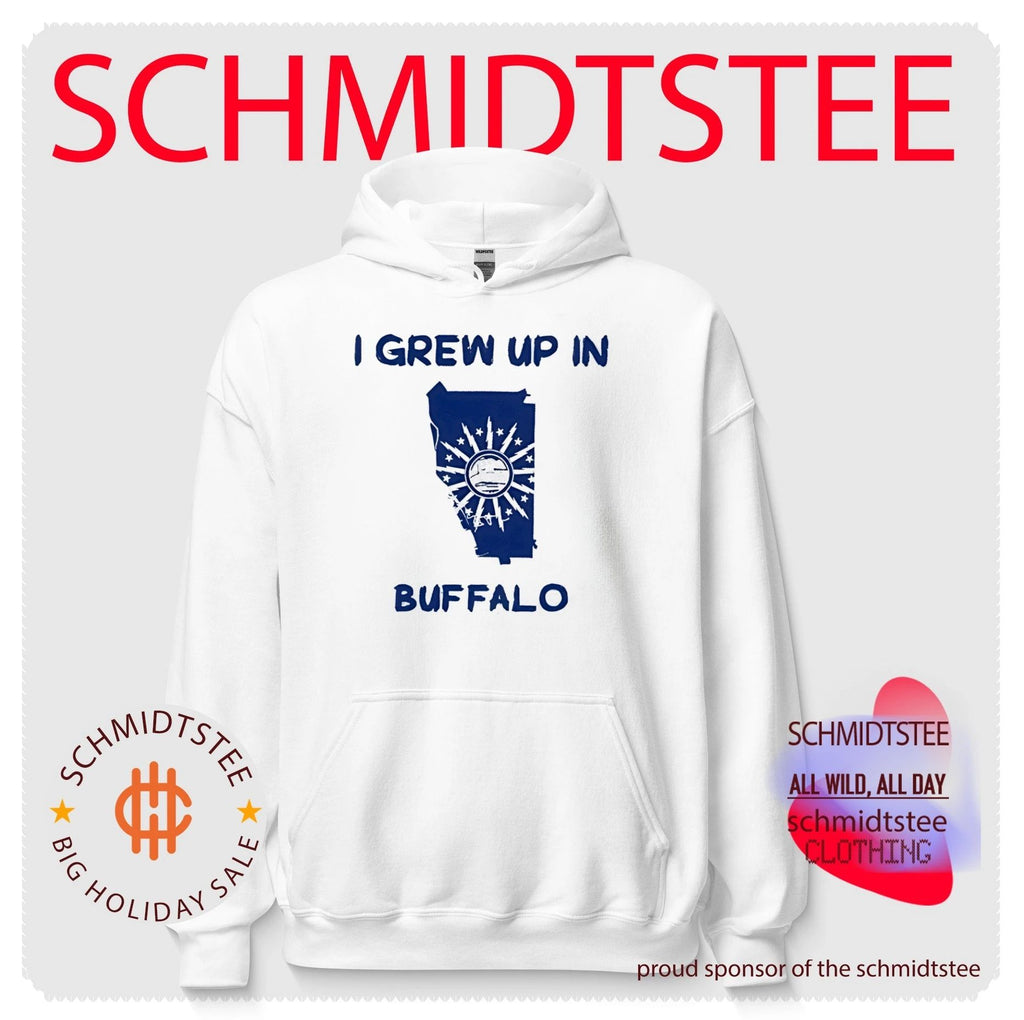 I grew up in Buffalo map shirt