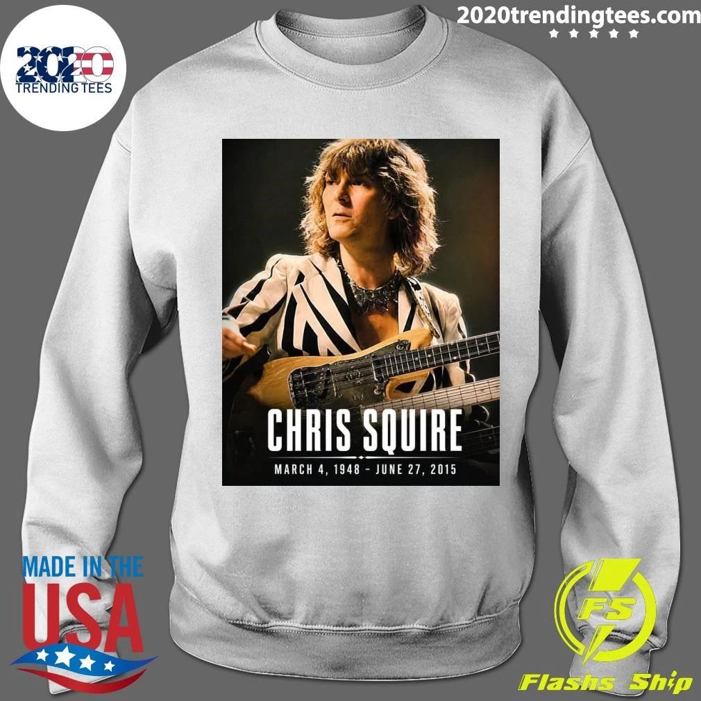 Remembering Chris Squire March 4, 1948 – June 27, 2015 Shirt