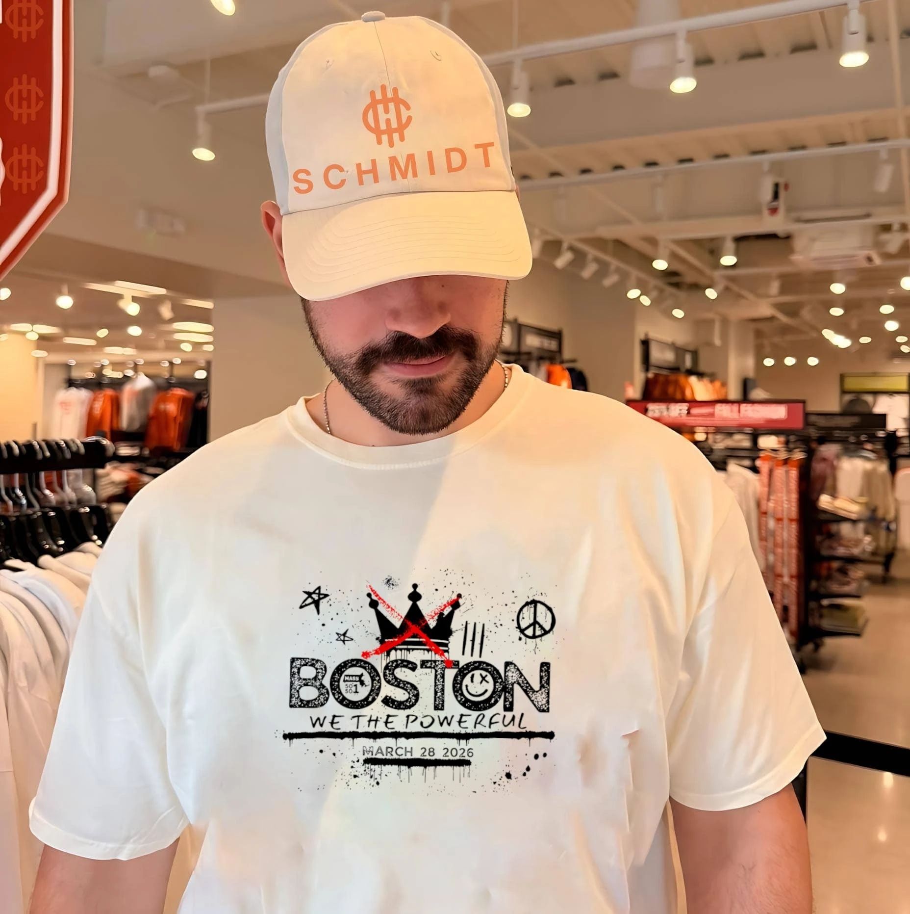 Boston mass 501 we the powerful March 28 2026 graffiti style shirt