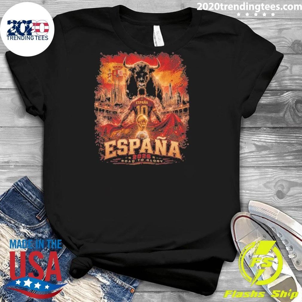 España Road To Glory Football 2026 World Cup Shirt