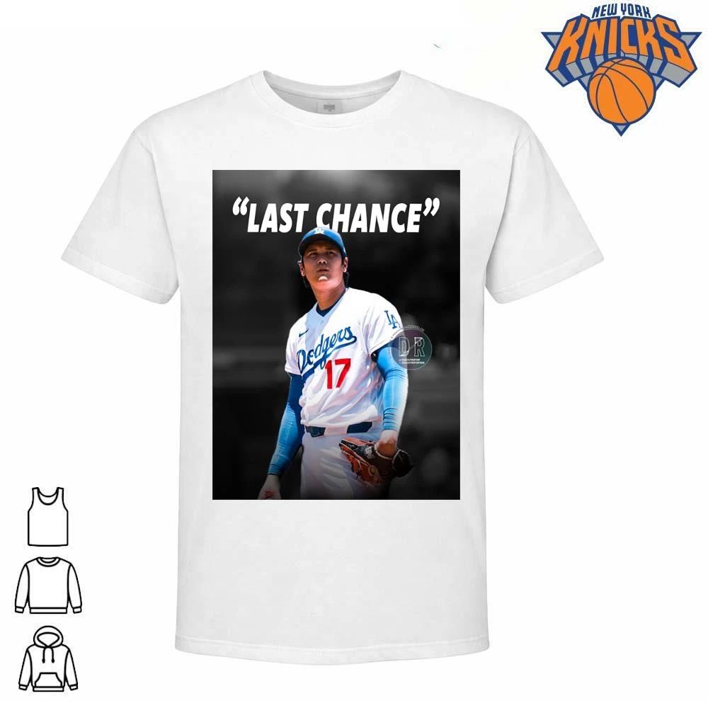 Los Angeles Dodgers Shohei Ohtani #17 Pitching Last Chance Shirt