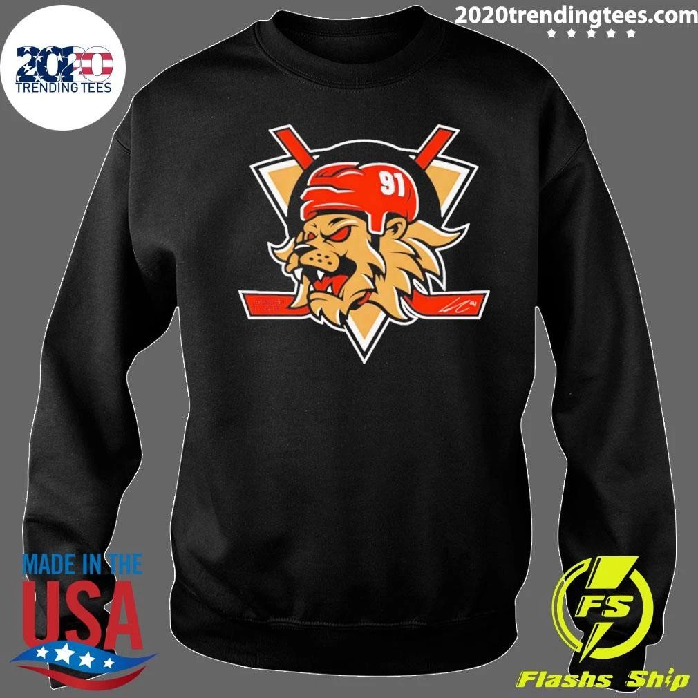 Leo Carlsson Anaheim Ducks Lion shirt