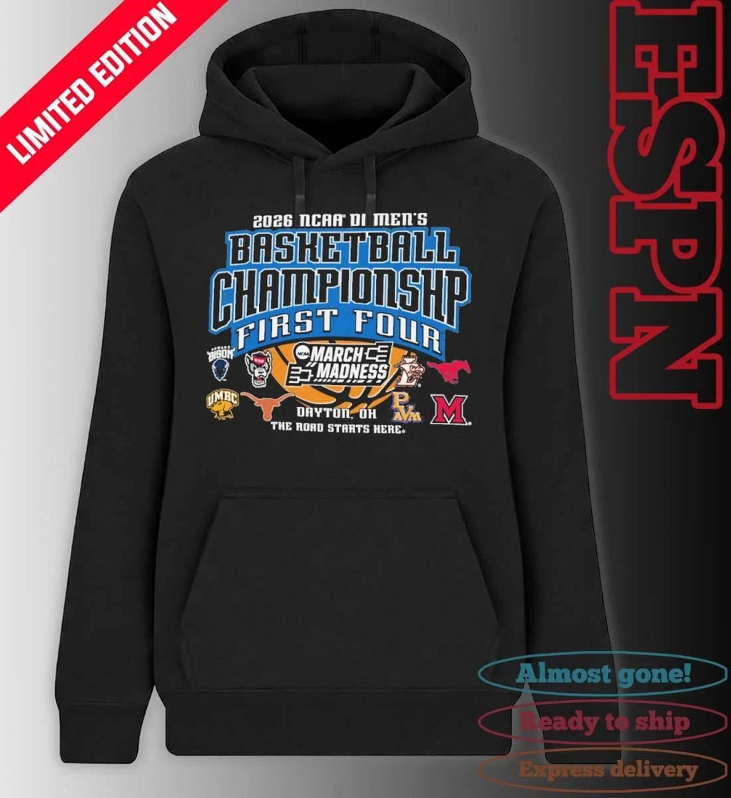2026 NCAA DI Men’s Basketball Championship – First Four Shirt