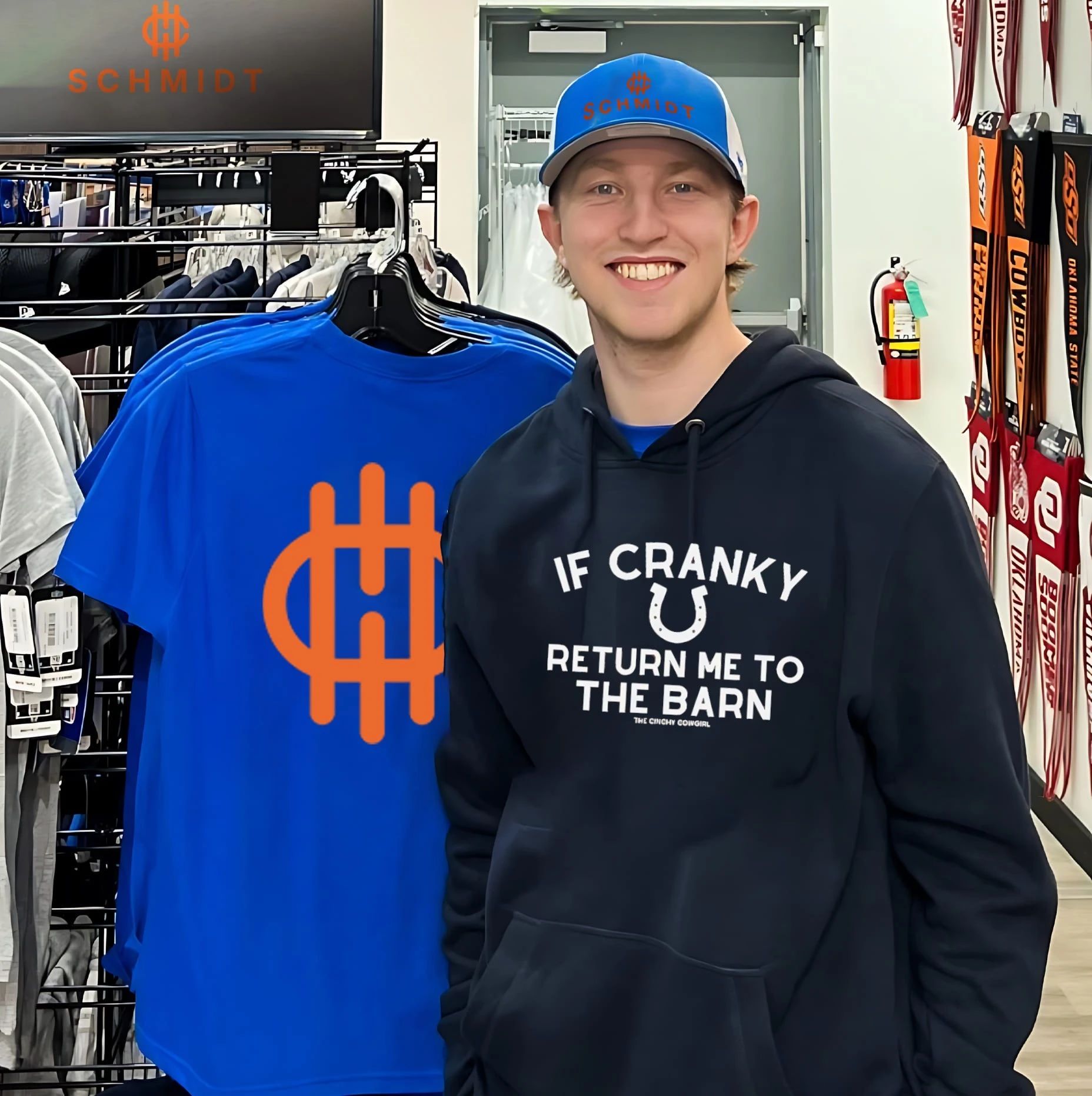If cranky return me to the barn shirt