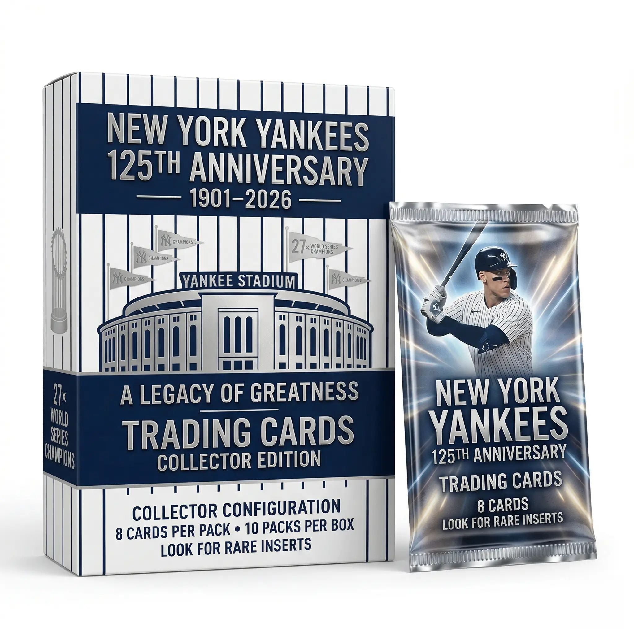 New York Yankees 125th Anniversary Trading Cards