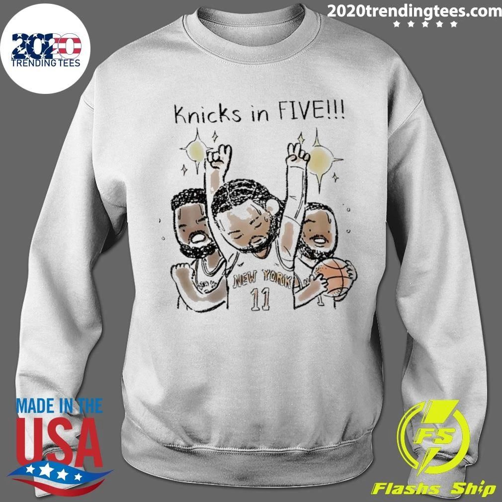 Knicks In Five Caricature Shirt
