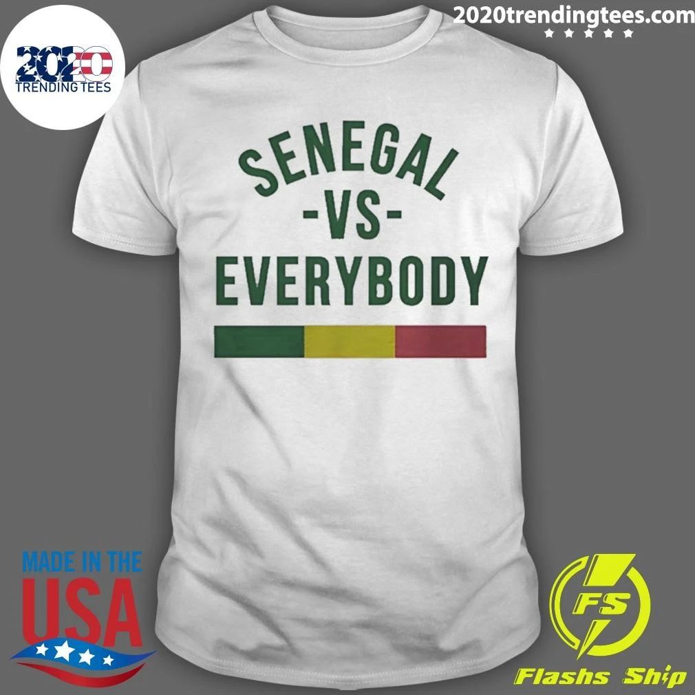 Senegal Vs Everybody Senegalese Pride West Africa Shirt