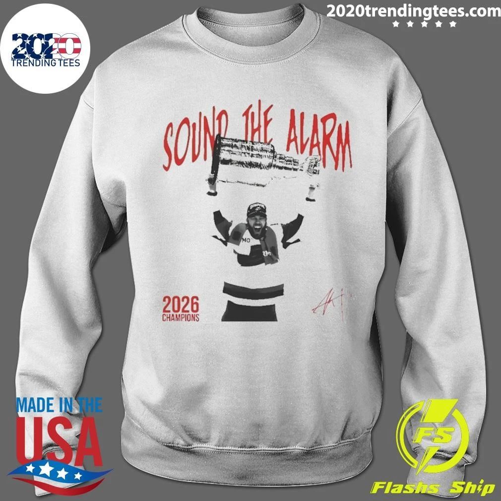 Carolina Hurricanes Stanley Cup Sound The Alarm 2026 Champions Shirt
